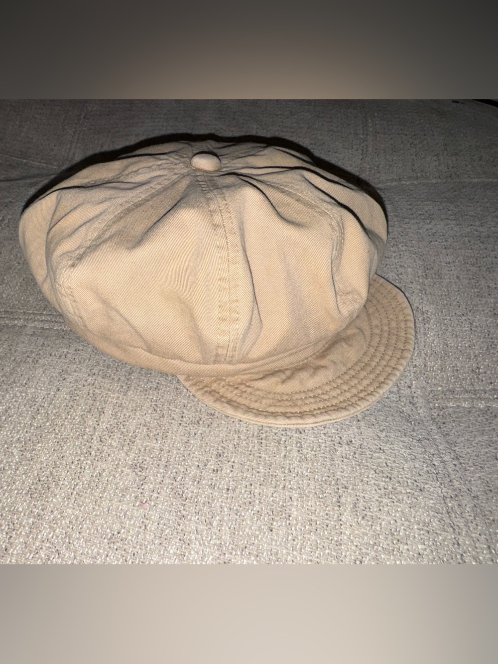 Limited Too Tan Newsboy Cap